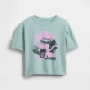 Çocuk Oversized Kutu Kesim Tişört