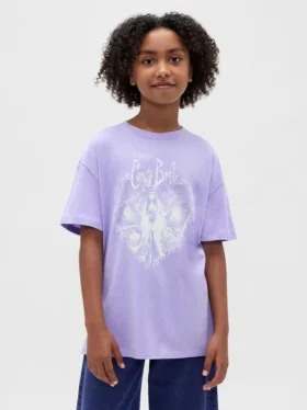 Çocuk Oversized Tunik Grafik Tişört