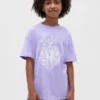 Çocuk Oversized Tunik Grafik Tişört