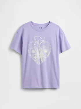 Çocuk Oversized Tunik Grafik Tişört