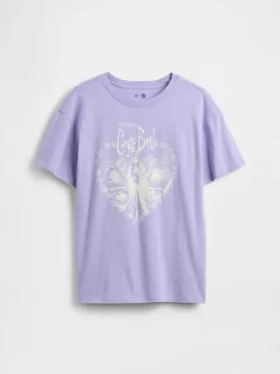 Çocuk Oversized Tunik Grafik Tişört