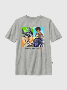 Çocuk Overwatch Box Up Grafik Tişört