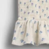Çocuk Pamuklu Gazlı Smoklu Peplum Üst Giyim