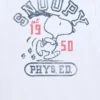 Çocuk Peanuts Snoopy Beden Eğitimi Kısa Kollu Tişört