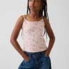 Çocuk Pointelle Rib Cami