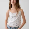 Çocuk Pointelle Rib Cami