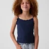 Çocuk Pointelle Rib Cami