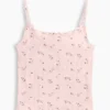 Çocuk Pointelle Rib Cami