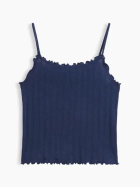 Çocuk Pointelle Rib Cami