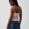 Çocuk Pointelle Rib Cami