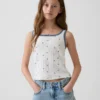 Çocuk Pointelle Tank Top
