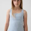 Çocuk Pointelle Tank Top