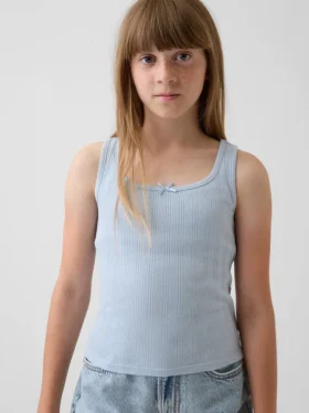 Çocuk Pointelle Tank Top