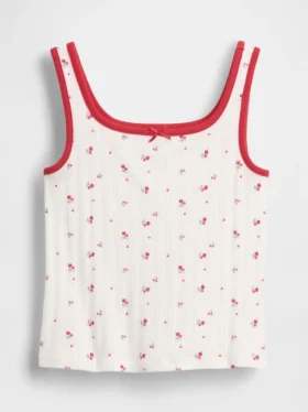 Çocuk Pointelle Tank Top