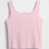Çocuk Pointelle Tank Top