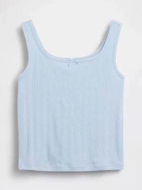 Çocuk Pointelle Tank Top