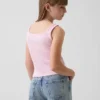 Çocuk Pointelle Tank Top