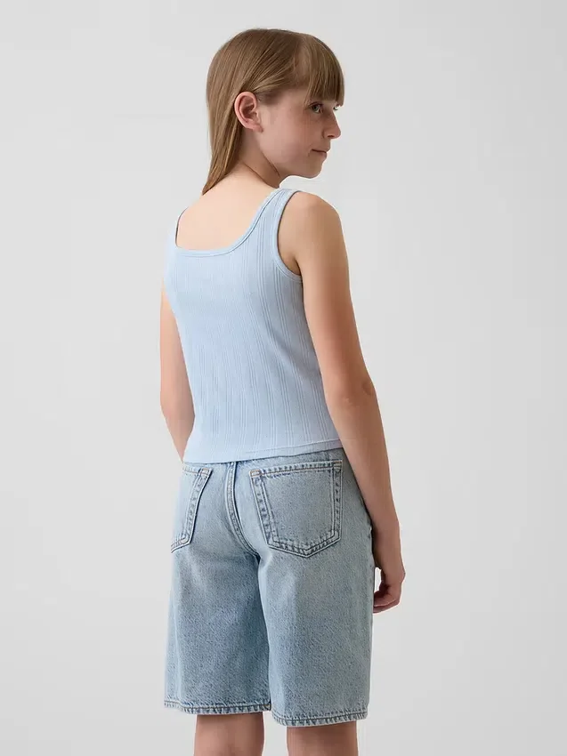 Çocuk Pointelle Tank Top