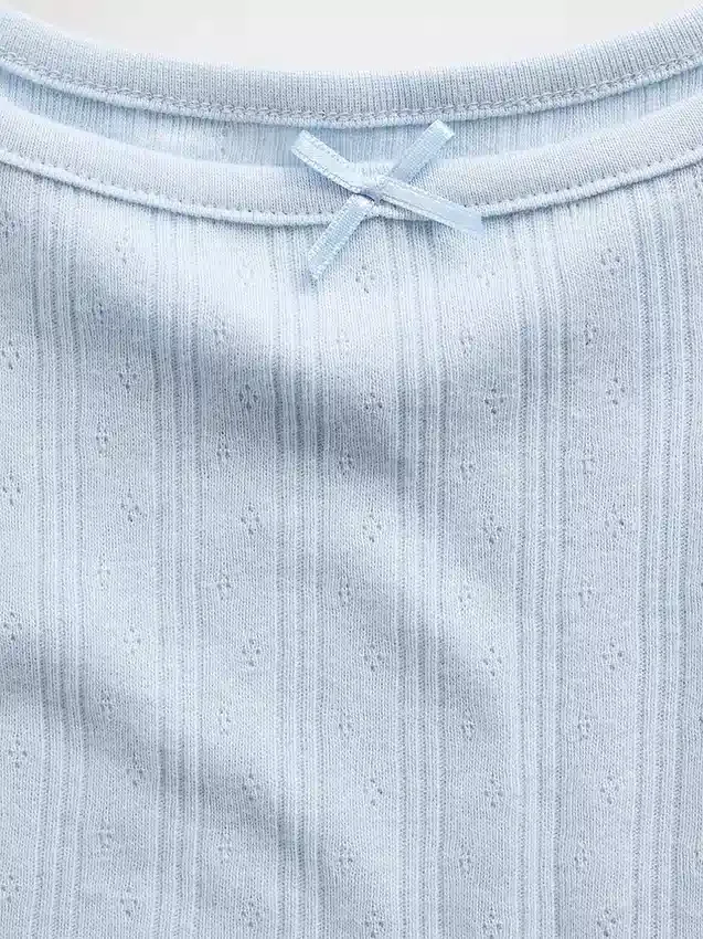 Çocuk Pointelle Tank Top