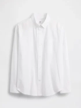 Çocuk Poplin Üniforma Rahat Gömlek