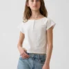 Çocuk Raglan Henley Tişört