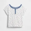 Çocuk Raglan Henley Tişört