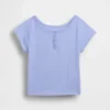 Çocuk Raglan Henley Tişört