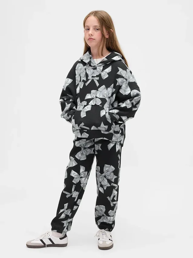 Çocuk Rahat Fiyonklu Jogger Pantolon
