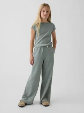 Çocuk Rahat Geniş Paça Pantolon