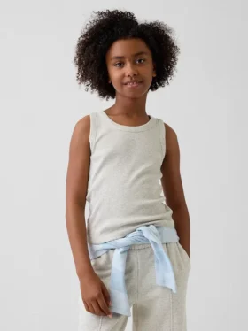 Çocuk Ribana Scoop Tank Top