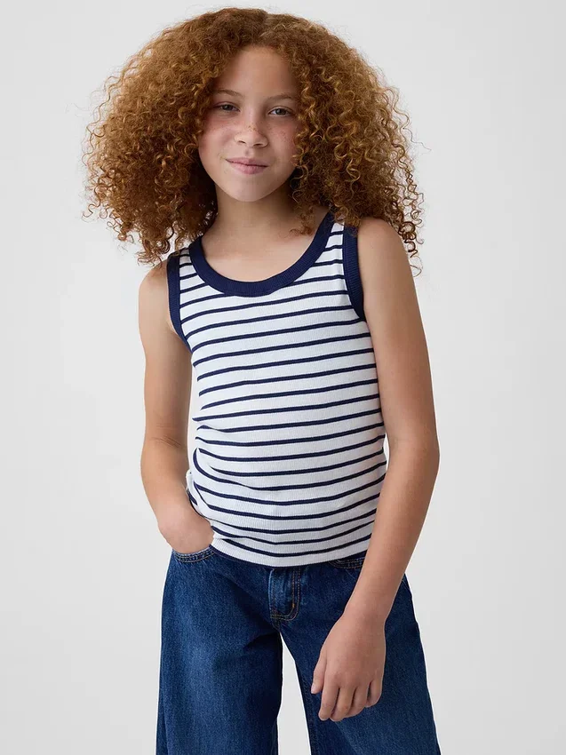 Çocuk Ribana Scoop Tank Top