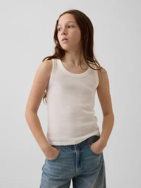 Çocuk Ribana Scoop Tank Top