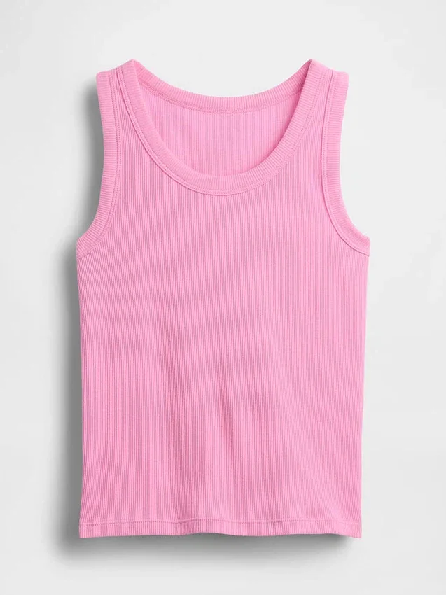 Çocuk Ribana Scoop Tank Top