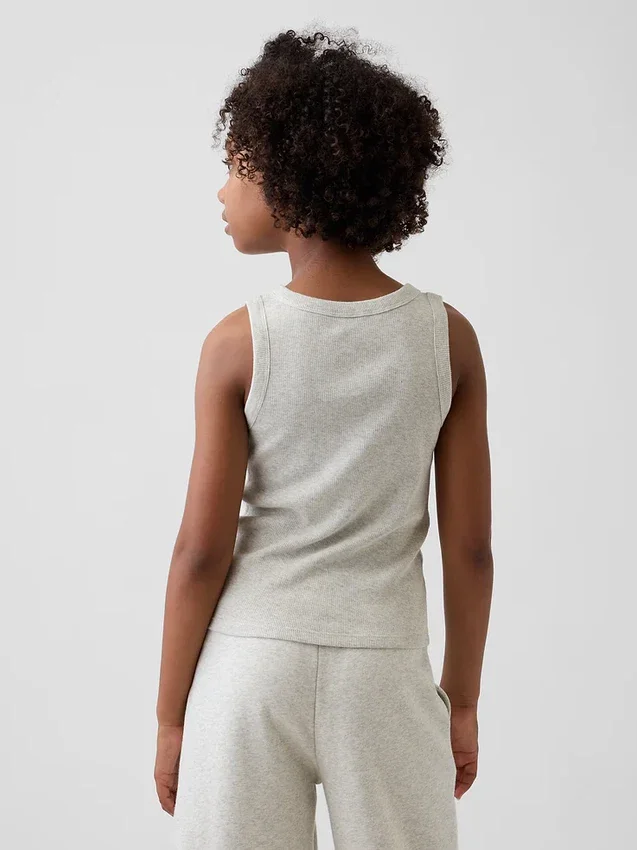 Çocuk Ribana Scoop Tank Top