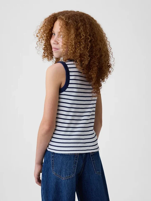 Çocuk Ribana Scoop Tank Top