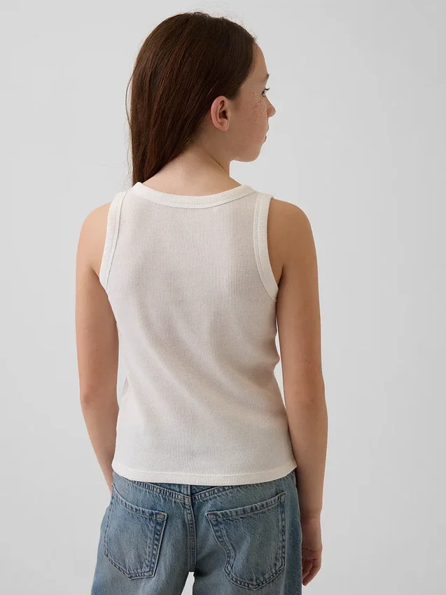Çocuk Ribana Scoop Tank Top