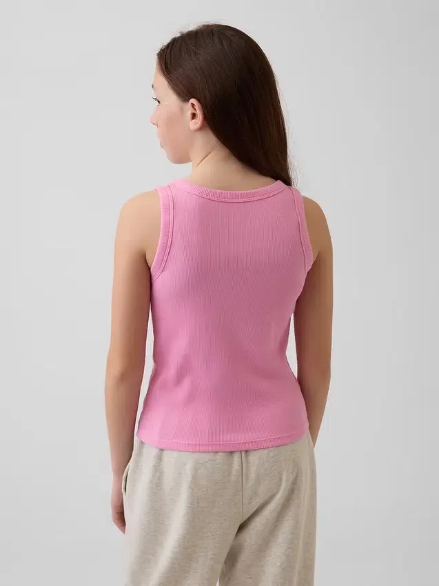 Çocuk Ribana Scoop Tank Top
