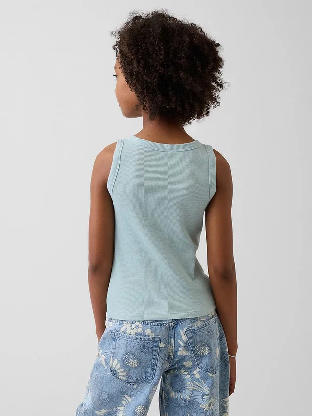 Çocuk Ribana Scoop Tank Top