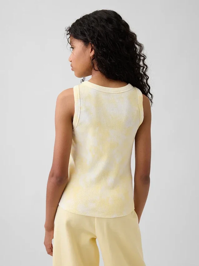 Çocuk Ribana Tie-Dye Tank Top