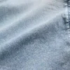 Çocuk Örme Denim Fermuarlı Kapüşonlu Sweatshirt