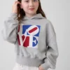 Çocuk Robert Indiana Love Kapüşonlu Sweatshirt