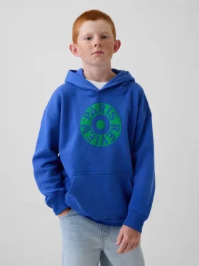 Çocuk Robert Indiana Vintagesoft Kapüşonlu Sweatshirt