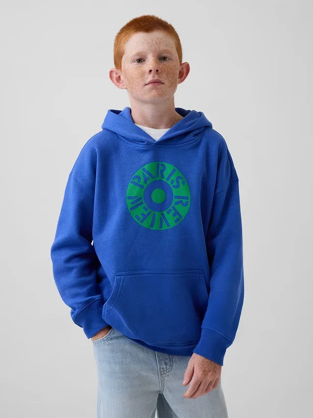 Çocuk Robert Indiana Vintagesoft Kapüşonlu Sweatshirt