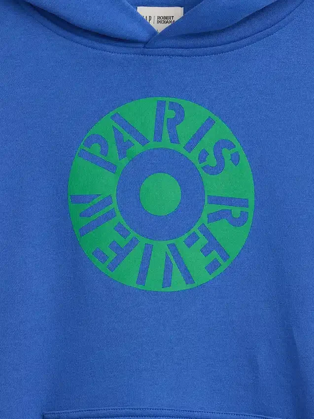 Çocuk Robert Indiana Vintagesoft Kapüşonlu Sweatshirt
