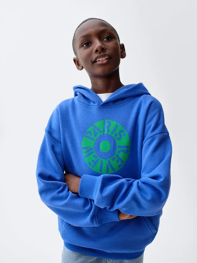 Çocuk Robert Indiana Vintagesoft Kapüşonlu Sweatshirt