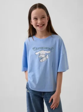Çocuk Sanrio Oversized Boxy Tişört