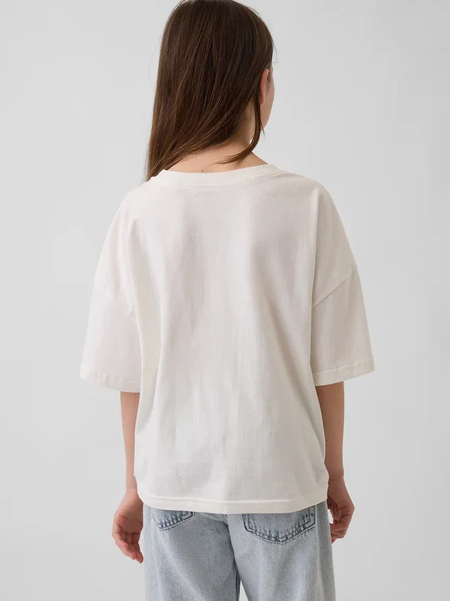 Çocuk Sanrio Oversized Boxy Tişört