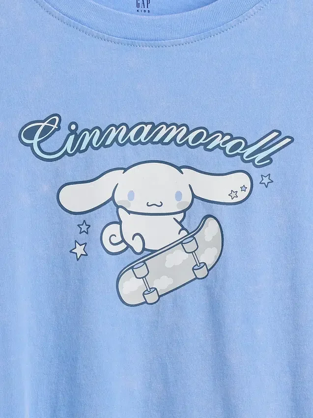 Çocuk Sanrio Oversized Boxy Tişört