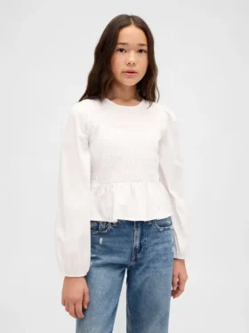 Çocuk Smoklu Peplum Üst Giyim