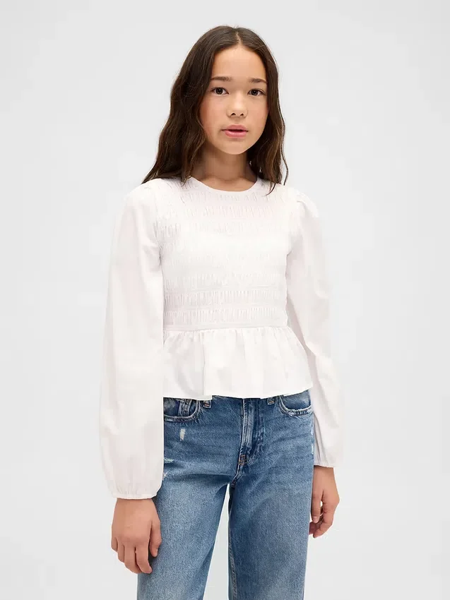 Çocuk Smoklu Peplum Üst Giyim